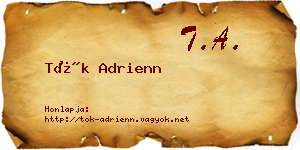 Tök Adrienn névjegykártya