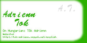 adrienn tok business card